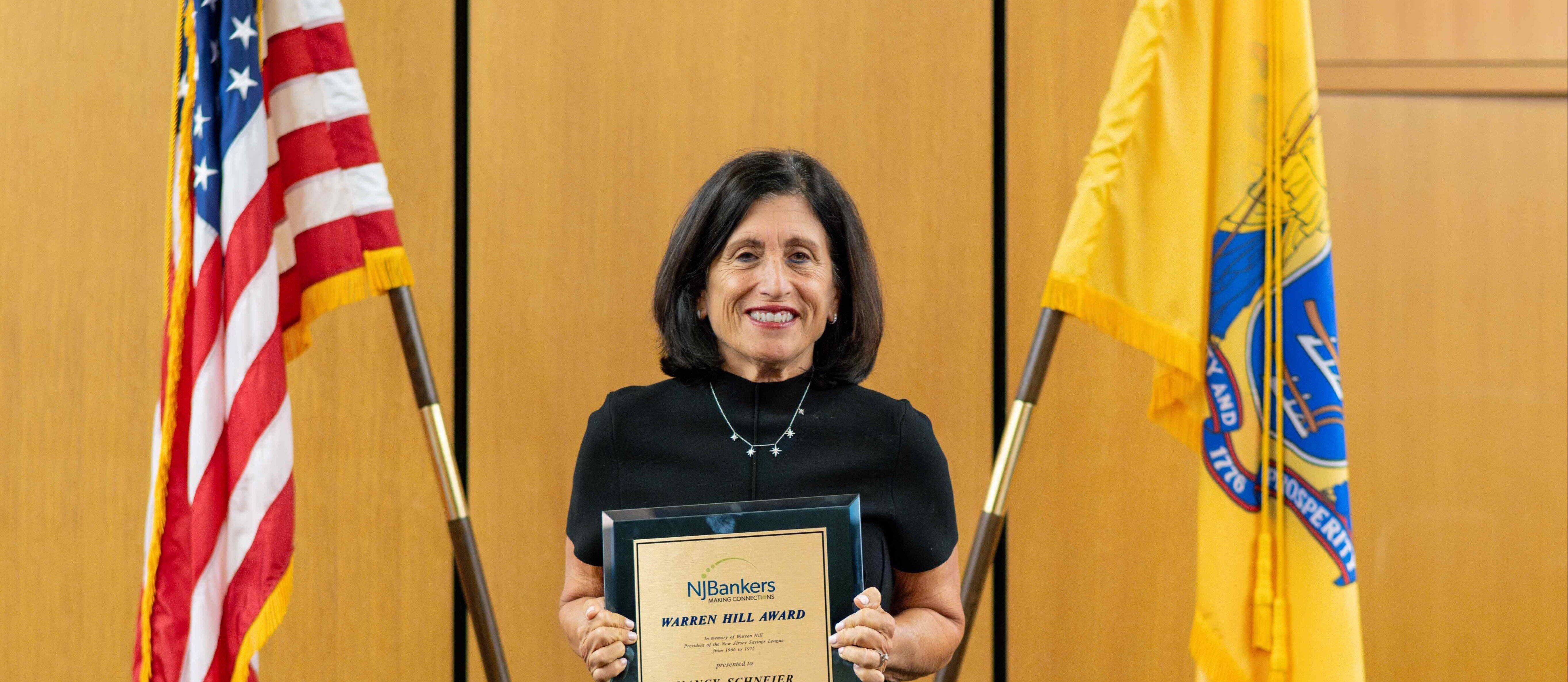 Vikar’s Nancy Schneier Receives Prestigious 2024 Warren Hill Award from NJ Bankers Association